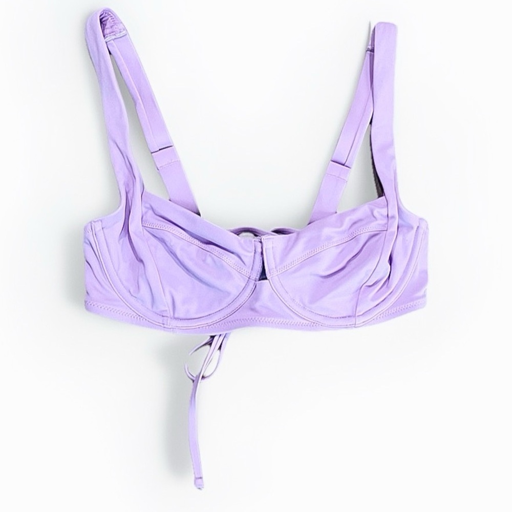 Victoria's Secret Lilac Underwire Swim Top 34C
